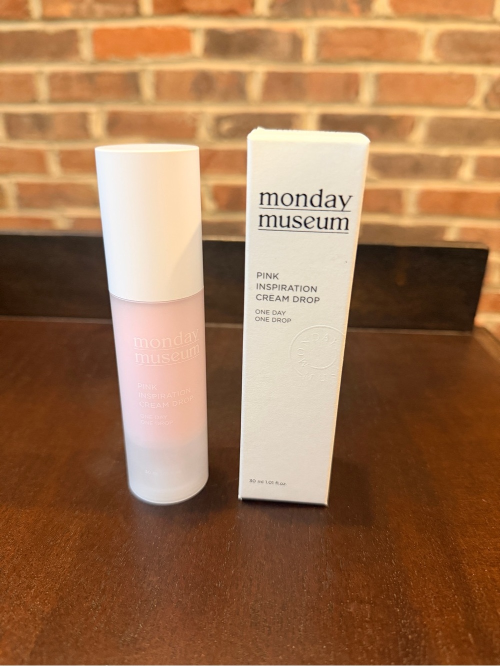 Monday Museum Pink Inspiration Cream Drop - Hydrating Pink Moisturizer NEW